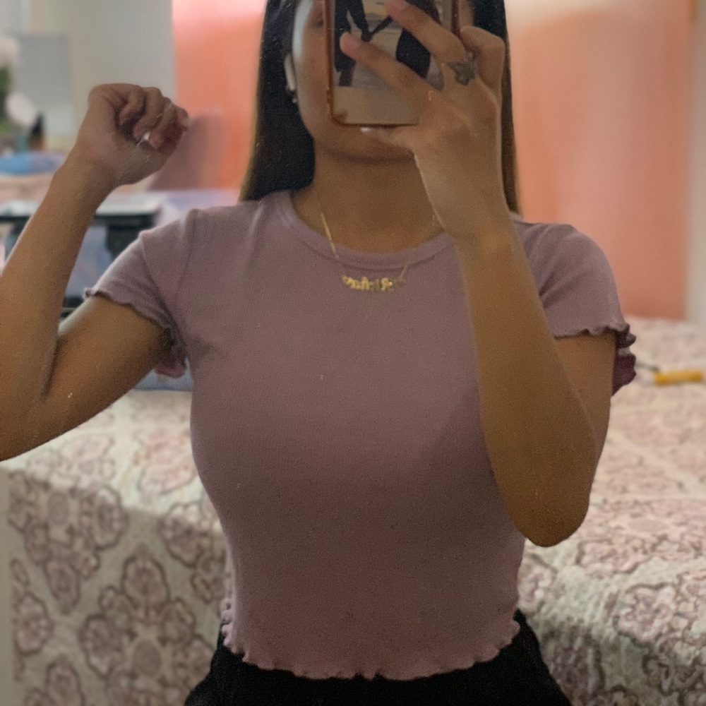 ADC | Purple Crop Top